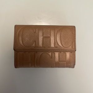 Carolina Herrera Leather Wallet